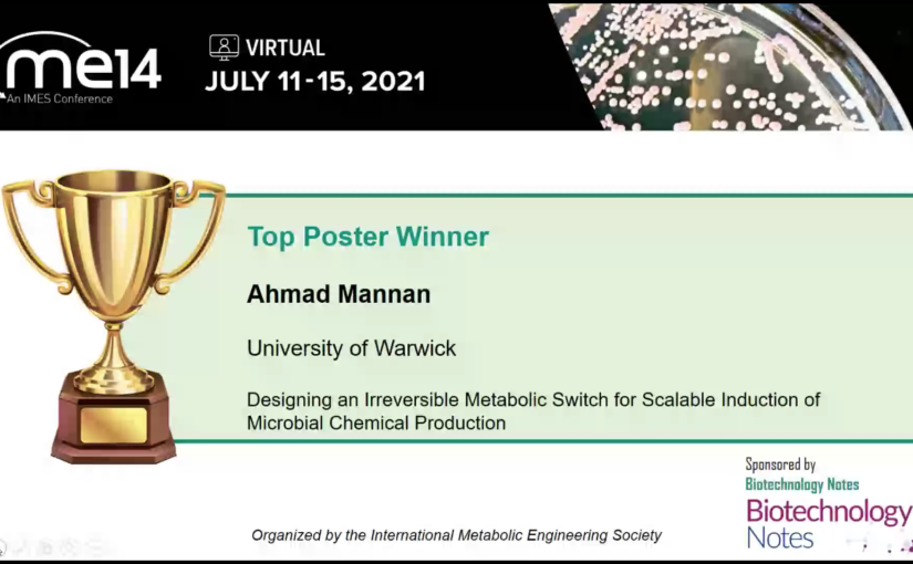 Top Poster Winner for WISB PDRA Ahmad Mannan